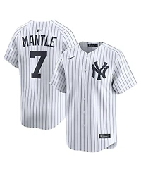 Nike Men's Mickey Mantle White New York Yankees Home Limited Player Jersey