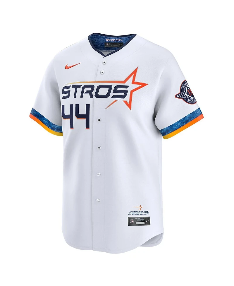 Nike Men's Yordan Alvarez White Houston Astros 2025 City Connect Limited Player Jersey