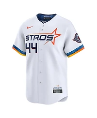 Nike Men's Yordan Alvarez White Houston Astros 2025 City Connect Limited Player Jersey