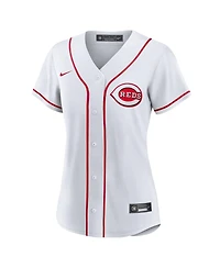 Nike Women's Tj Friedl White Cincinnati Reds Home Replica Jersey