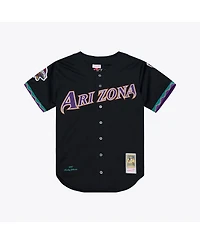 Mitchell & Ness Men's Randy Johnson Black Arizona Diamondbacks 2001 Authentic Jersey