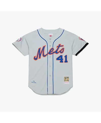 Mitchell & Ness Men's Tom Seaver Gray New York Mets 1976 Authentic Jersey