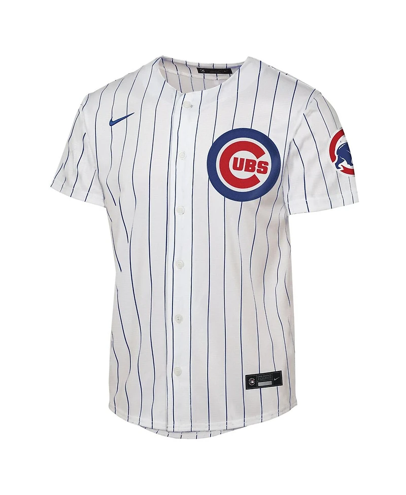 Nike Big Boys and Girls White Chicago Cubs Home Stadium Jersey