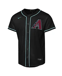 Nike Big Boys and Girls Corbin Carroll Black Arizona Diamondbacks Alternate Replica Jersey