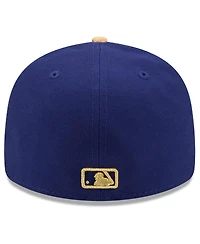 New Era Men's Royal Los Angeles Dodgers 2026 Gold Collection Low Profile 59FIFTY Fitted Hat