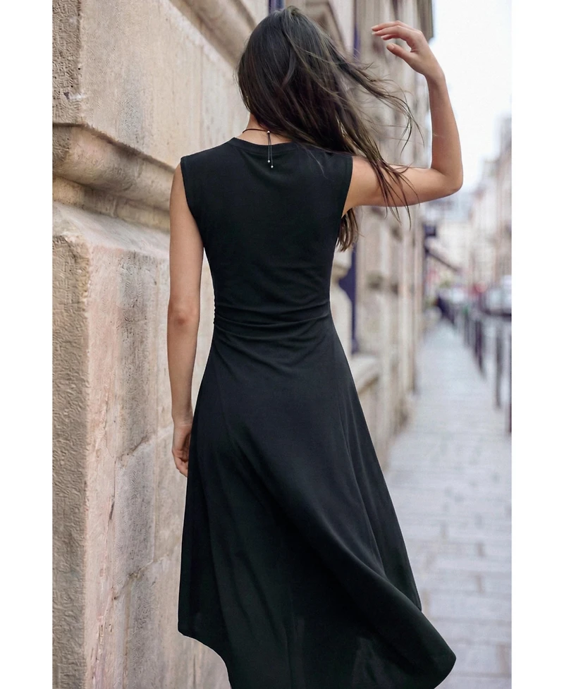 Desigual Women's Asymmetric floral dress