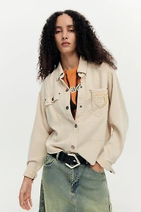 Desigual Women's Denim trucker jacket