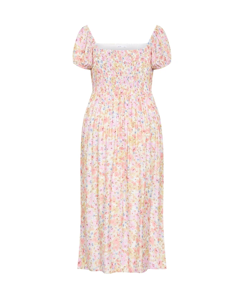 City Chic Women's Amalie Print Maxi Dress