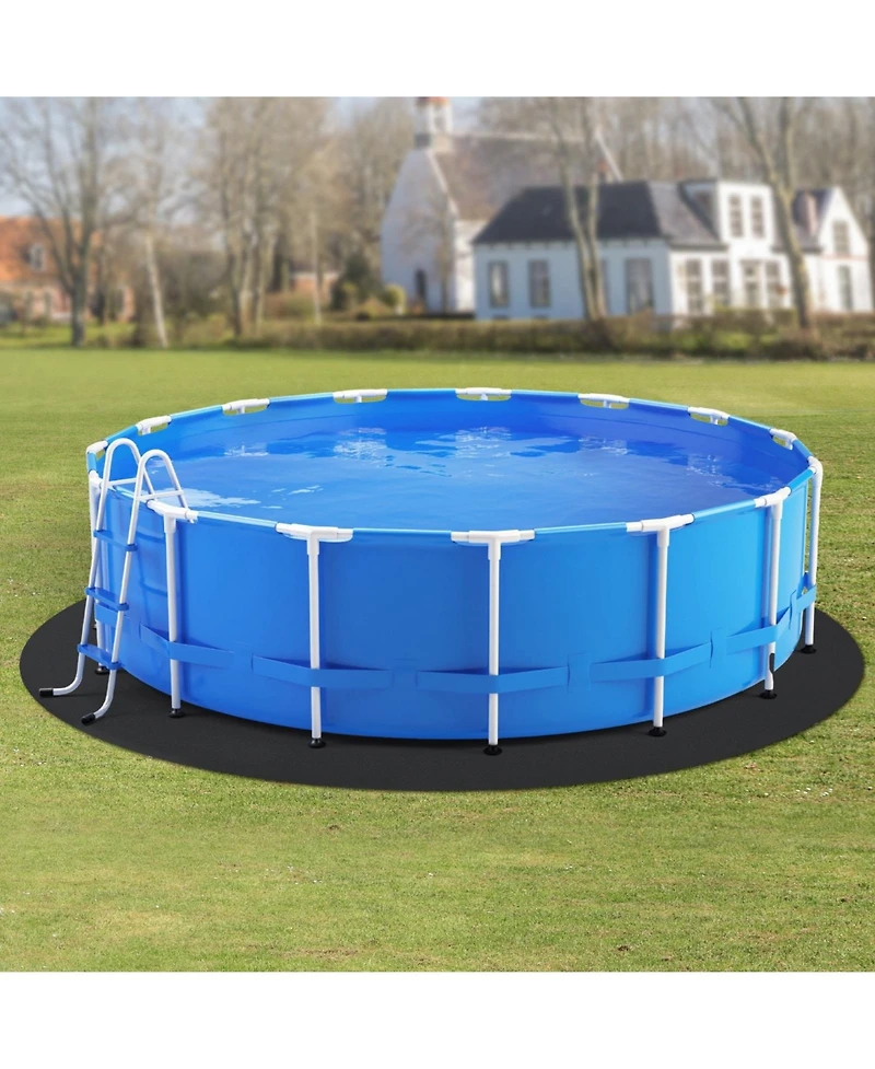 Givimo 18feet Round Pool Liner Pad Puncture Protection for Above Ground Pools