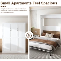 Streamdale Furniture Murphy Bed, Foldable Wall Bed