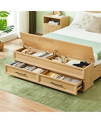 Streamdale Furniture King Upholstered Bed