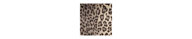 Safavieh Faux Black Leopard 20" x 20" Pillow