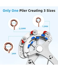 Gnuadz Looper Pliers One Step Wire Looping Beading Tool 24-18 Gauge