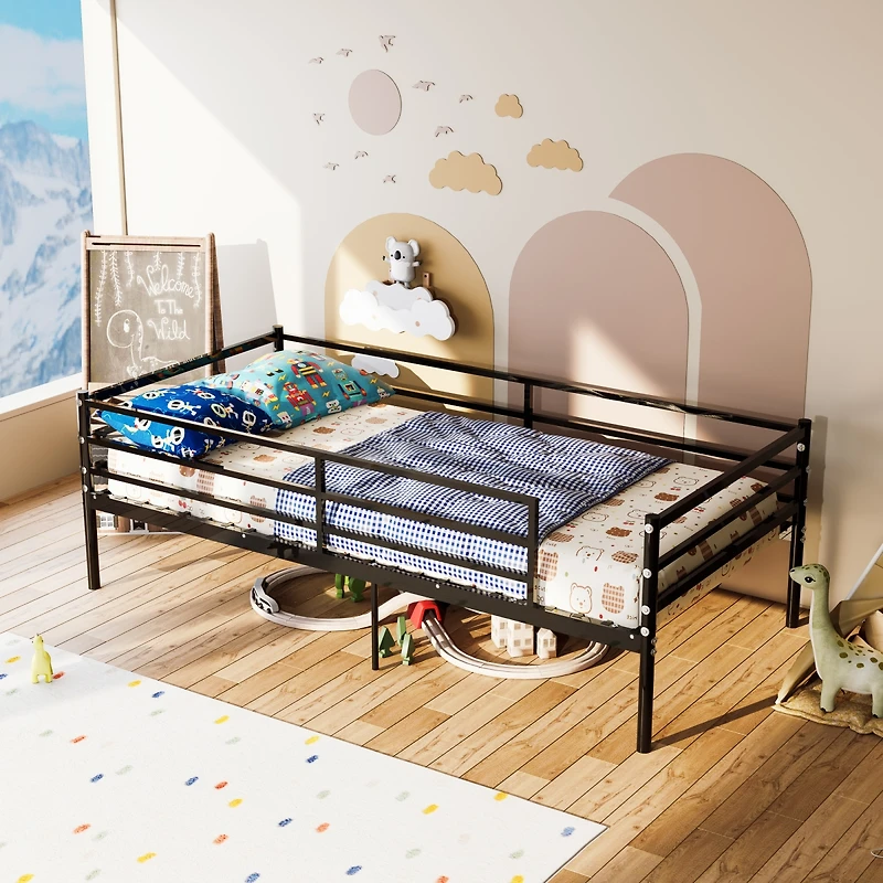Streamdale Furniture Classic Metal Platform Bed Frame