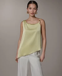 Donna Karan New York Women's Sleeveless Scoop Neck Top