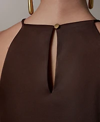 Donna Karan New York Women's Halter Neck Top