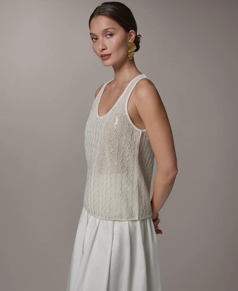 Donna Karan New York Women's Scoop Neck Sweater