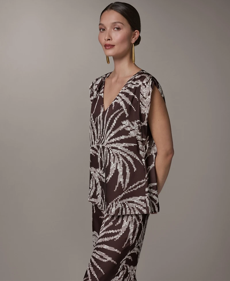 Donna Karan New York Women's V-Neck Top