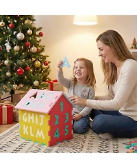 Slickblue Puzzle Floor Mats with Interlocking Alphabet and Number for Kids