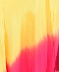 Raas Women's Hand Tie-Dye Ombre Silk Maxi Sundress