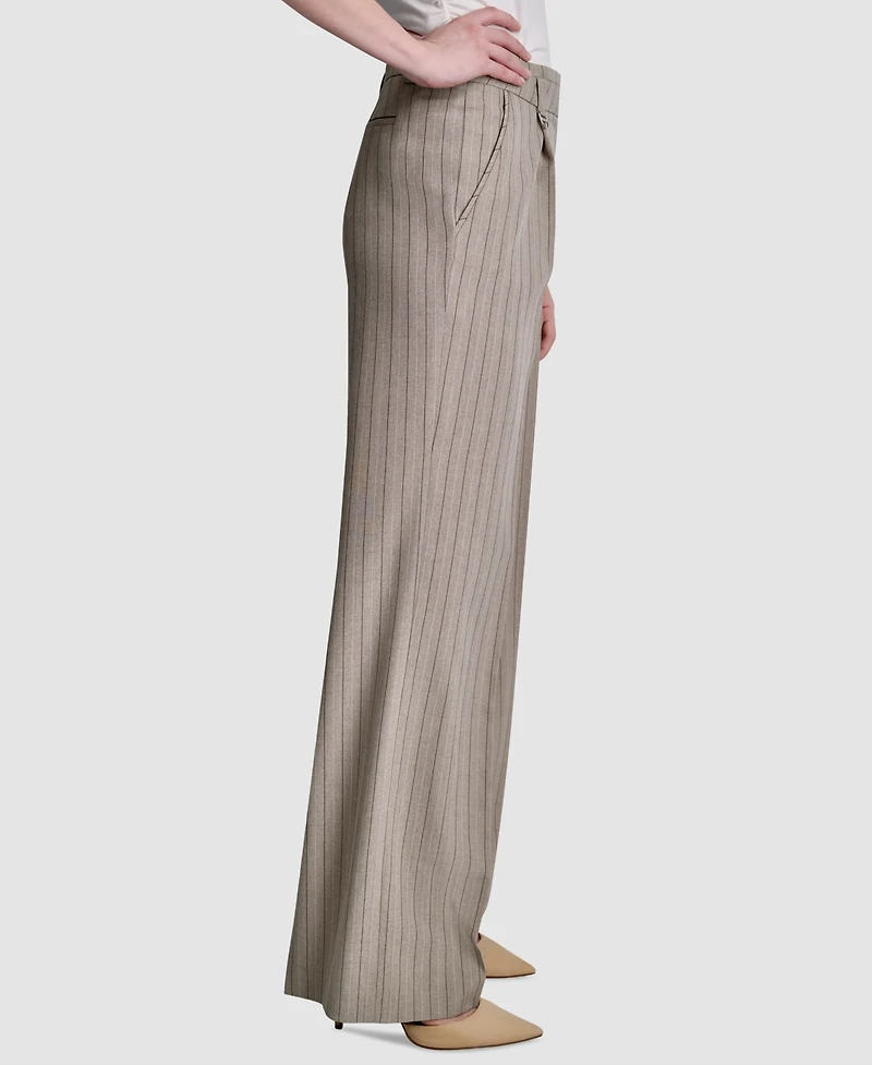 Dkny Women's Mid-Rise Straight-Fit Pants