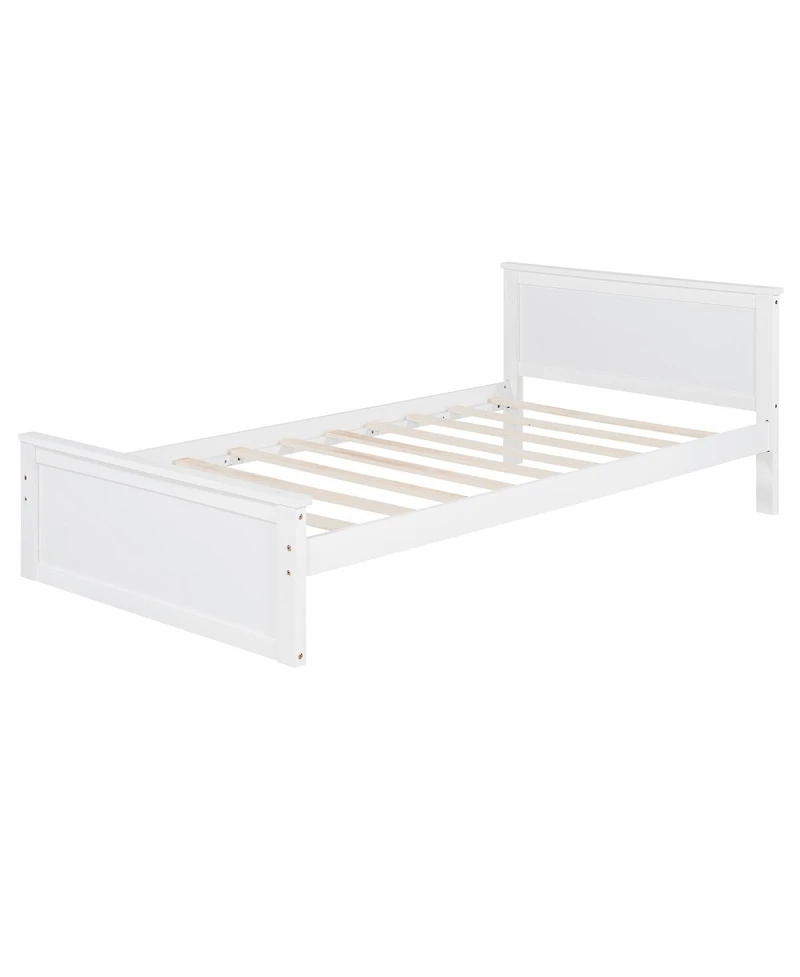 Streamdale Furniture Loft Bed w/Twin Bed, Shelves, Desk, Wardrobe