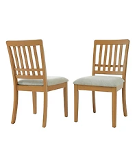 Rainsken Dining Chairs Set of 2, Modern Scandinavian Kitchen Chair