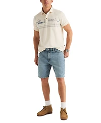 Nautica Men's Engineered Print Classic-Fit Polo Shirt