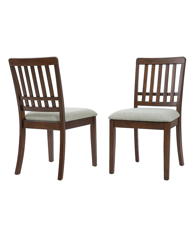 Rainsken Modern Scandinavian Kitchen Chairs Set of 2