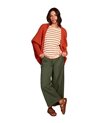 Celtic & Co. Women's Long Sleeve Cocoon Cardigan