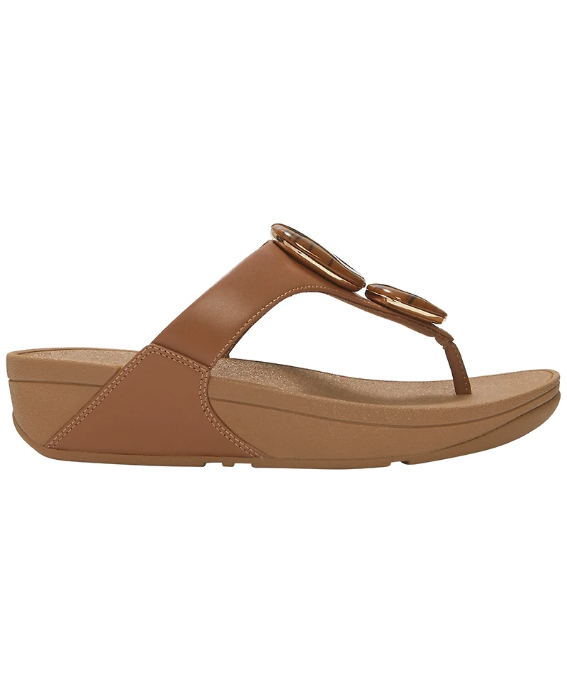 FitFlop Women's Lulu Marbled-Stone Wedge Sandals