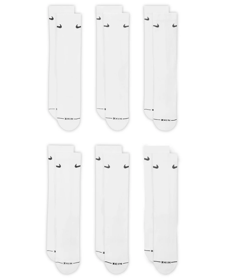 Nike Men's Elevated Everyday Crew Socks, 6-Pack