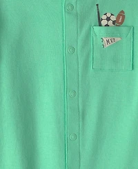 Carter's Baby Boys' Cotton Short-Sleeve Romper