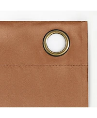 Sun Zero Sheridan Magnetic Closure Blackout Grommet Curtain Panel Pair