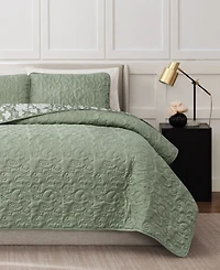 Nine West Laural Floral 3-Pc. Quilt Set