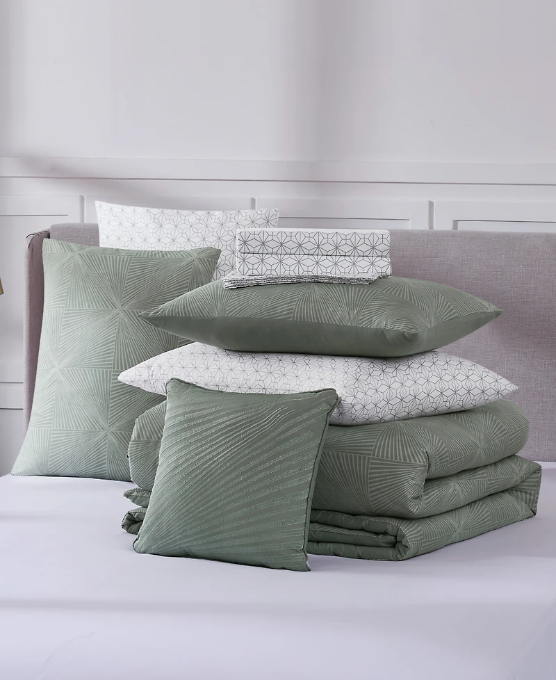 Nine West Elio Bed in a Bag 8-Pc. Comforter Set