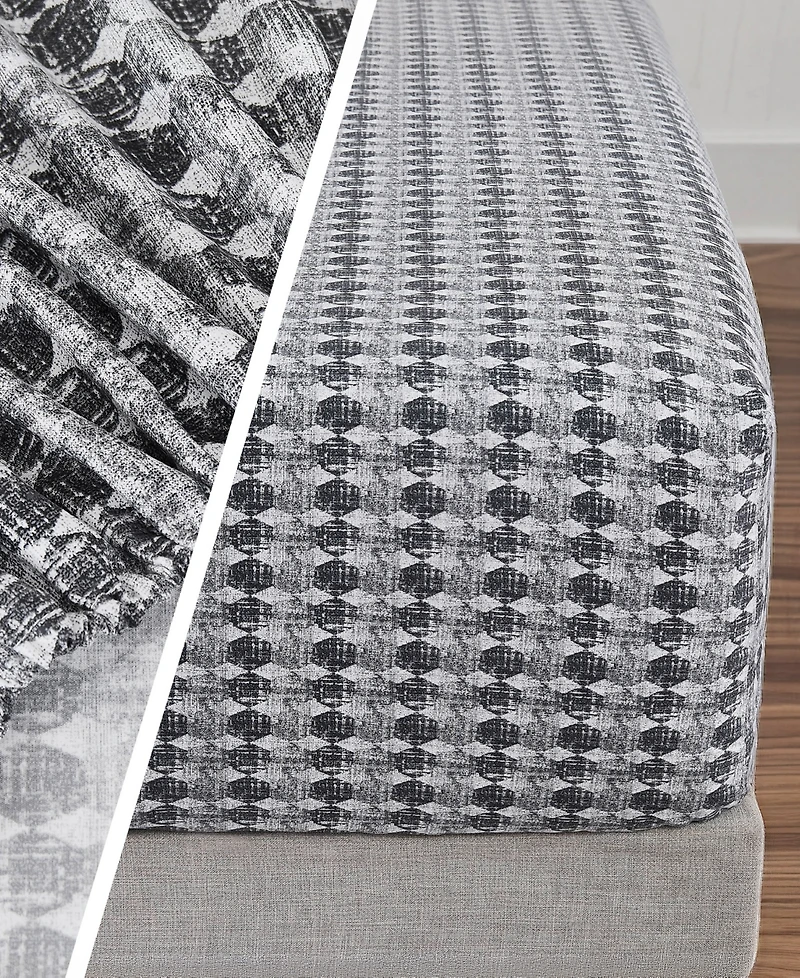 Nine West Oslo Stripe Bed in a Bag 8-Pc. Comforter Set, Queen