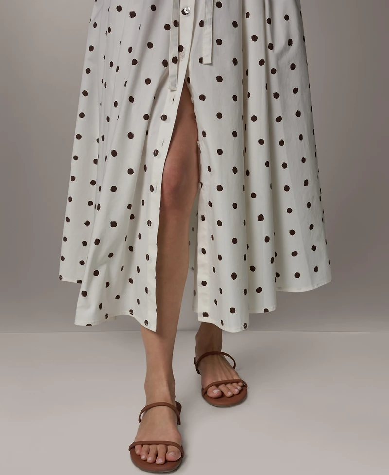 Donna Karan Weekend Women's Button-Front Midi Dress