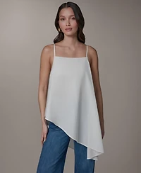 Donna Karan Weekend Women's Square Neck Cami Blouse