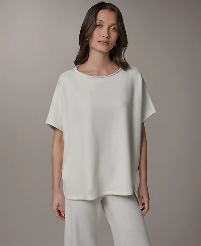 Donna Karan Weekend Women's Boat Neck Top