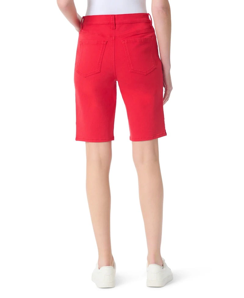 Gloria Vanderbilt Women's High-Rise Bermuda Shorts