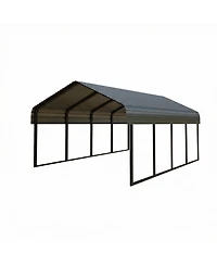 Mondawe 10x20 ft. Stainless Steel Carport Shelter