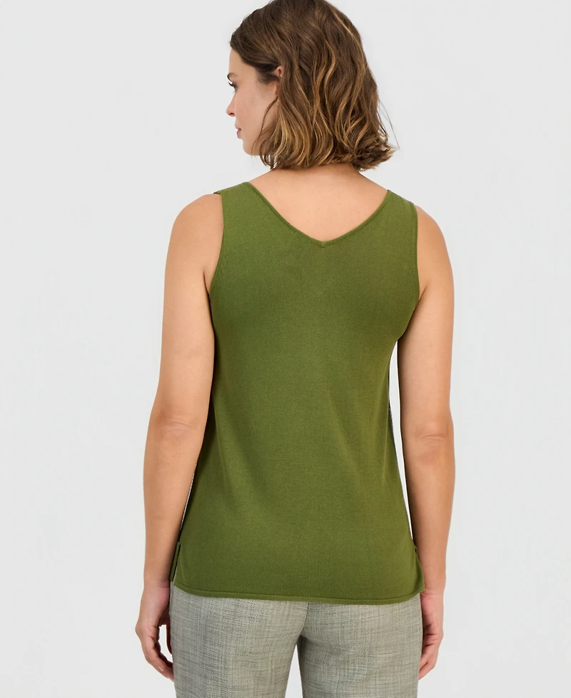 Anne Klein Women's Sequin Tank Top