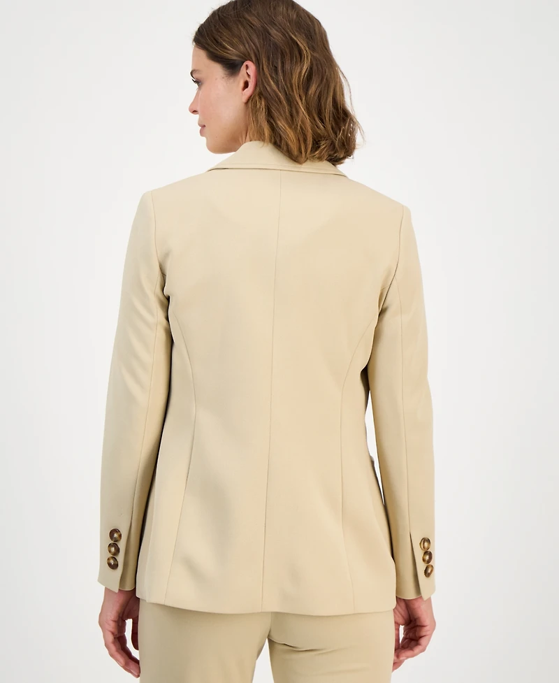 Anne Klein Women's Faux Double-Breasted Blazer
