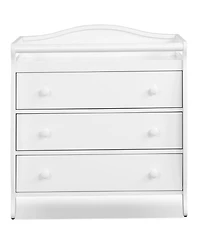 Gouun Baby Changing Table with 3 Storage Drawers and Safety Belt