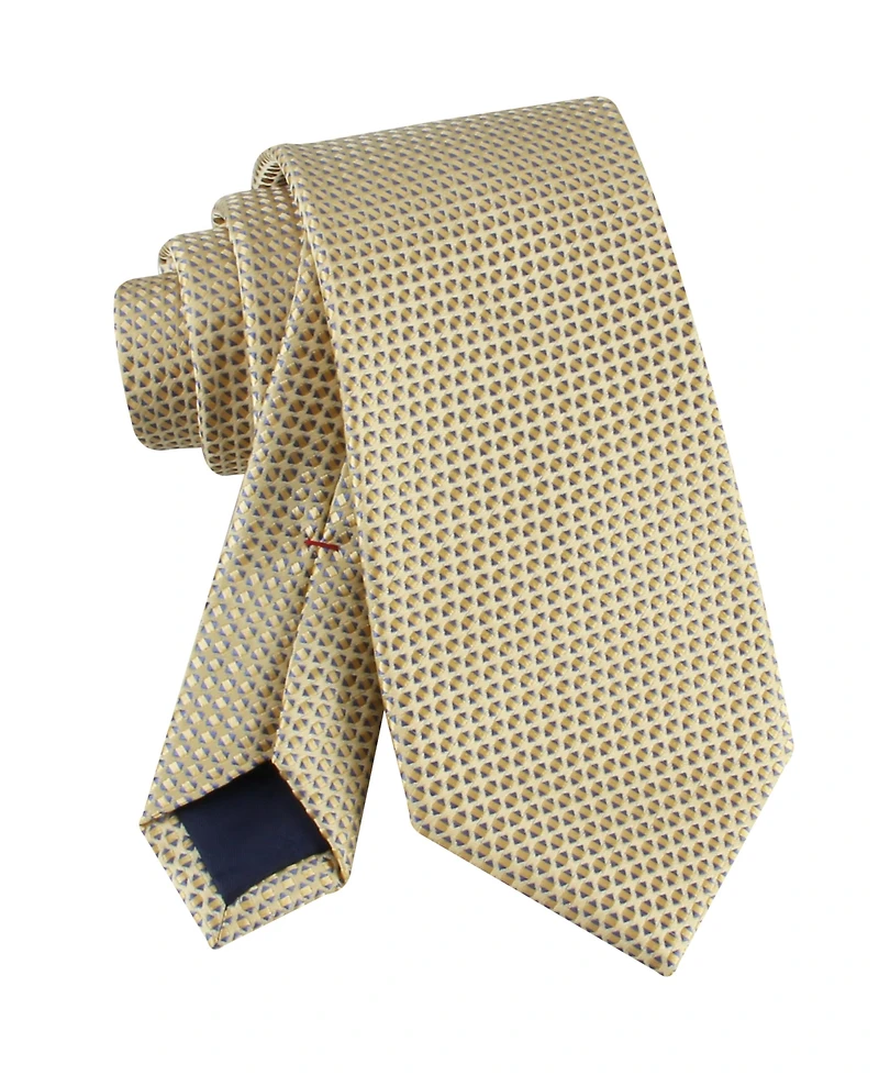 Tommy Hilfiger Men's Hans Micro Geometric Motif Pattern Tie