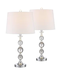 360 Lighting Solange Modern Table Lamps 25" High Set of 2