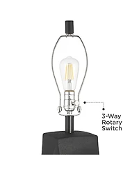 360 Lighting Aidan 31" High Modern Ceramic 3-Way Table Lamp