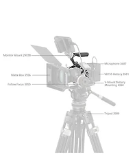 SmallRig Black Mamba Camera Cage Kit for Canon Eos R5 Mark Ii