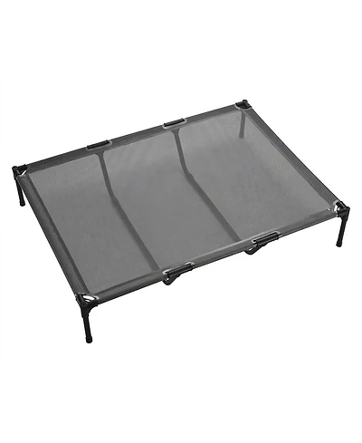 Sugift Elevated Dog Bed for Large Dogs Portable Raised Cot for Indoor and Outdoor Use